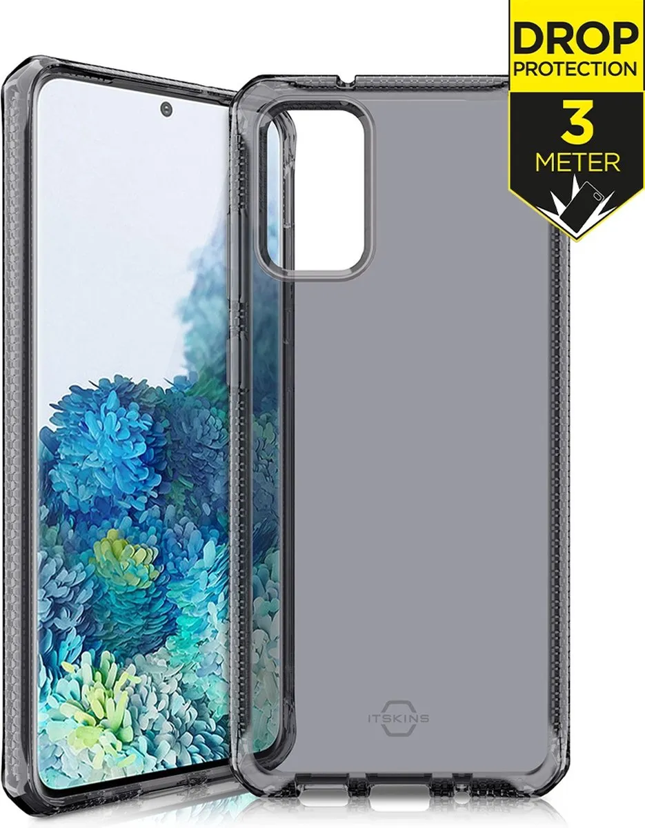 Itskins Hoesje Samsung Galaxy S20 Plus TPU - Zwart