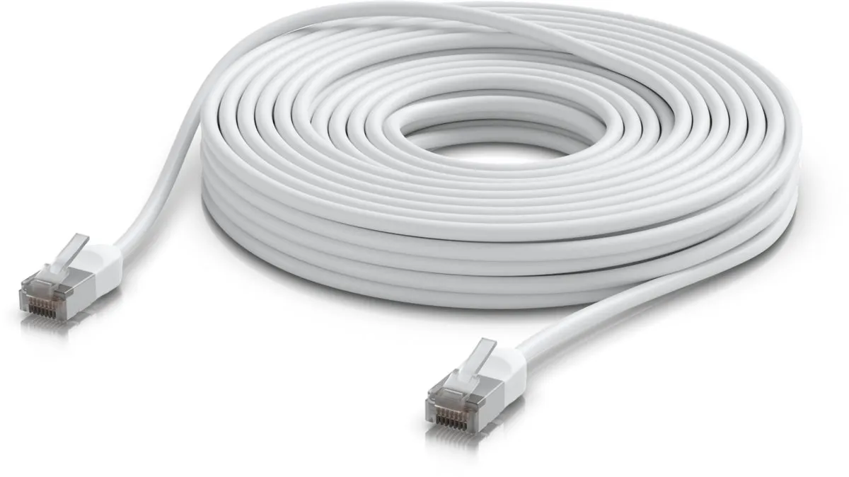 Ubiquiti UACC-Cable-Patch-Outdoor-C6A-15M-W Netwerkkabel Cat6a Wit