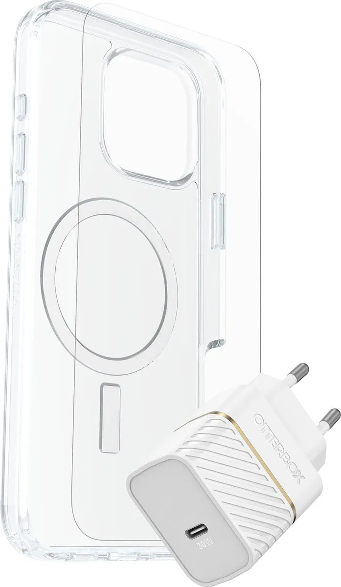 OtterBox Symmetry Clear Case 78-81435 - iPhone 16 Pro Max - Transparant