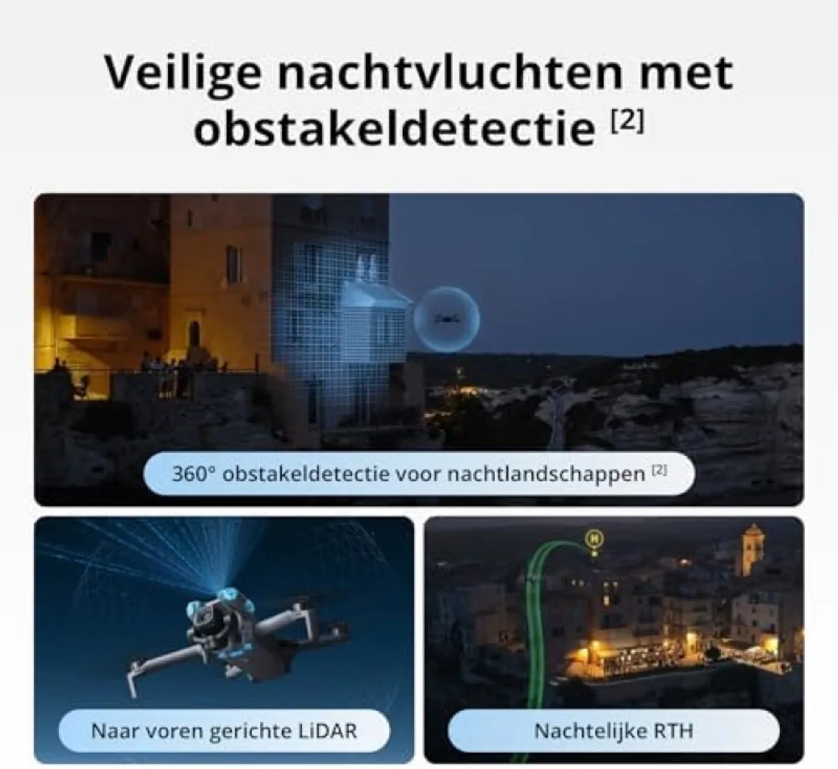 DJI Mini 5 Pro CPT-DRONE-001 Drone - 50MP 4K Grijs - 3x Batterijen