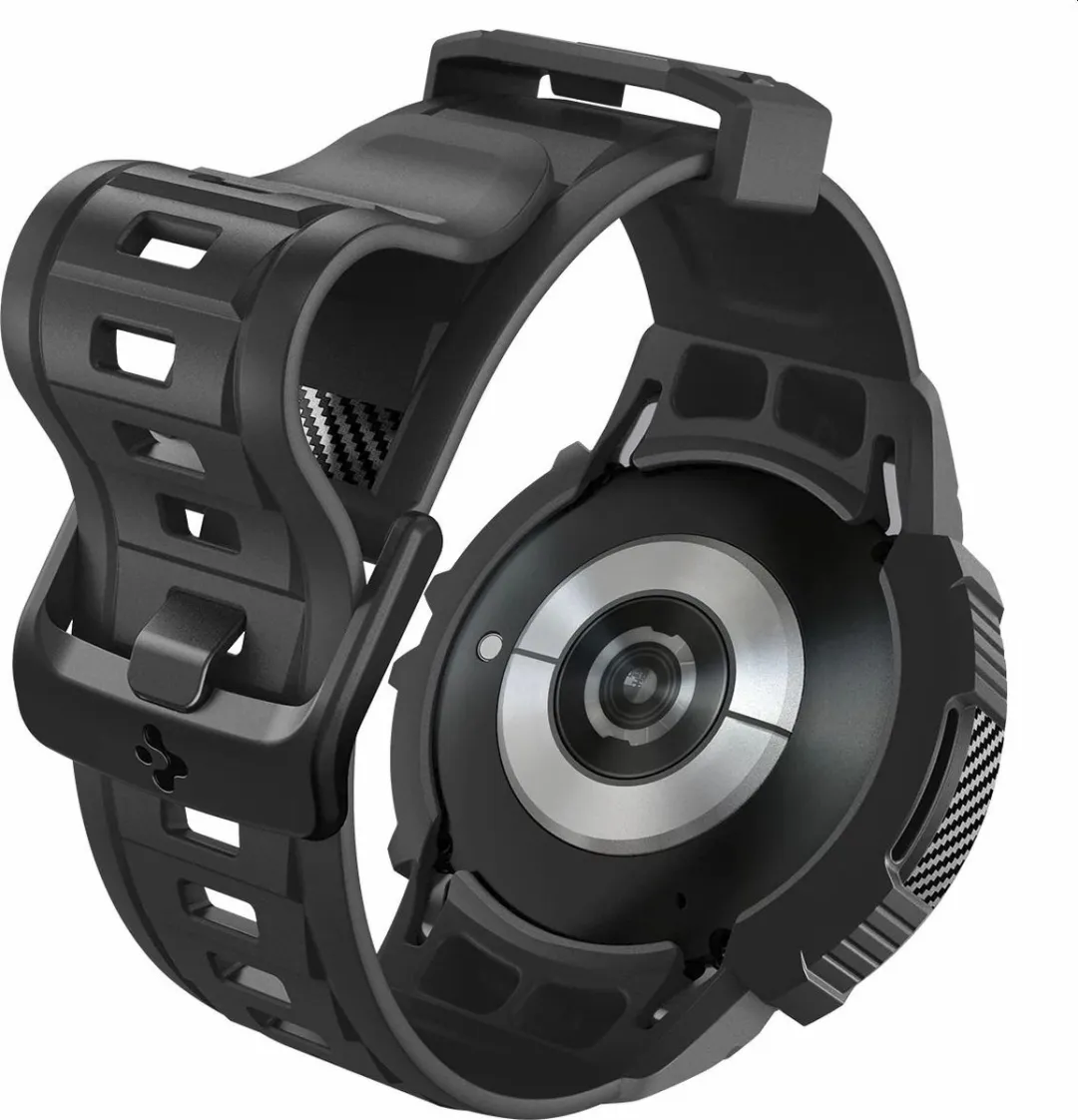 Spigen Rugged Armor Pro ACS06501 - Samsung Galaxy Watch Band - Zwart