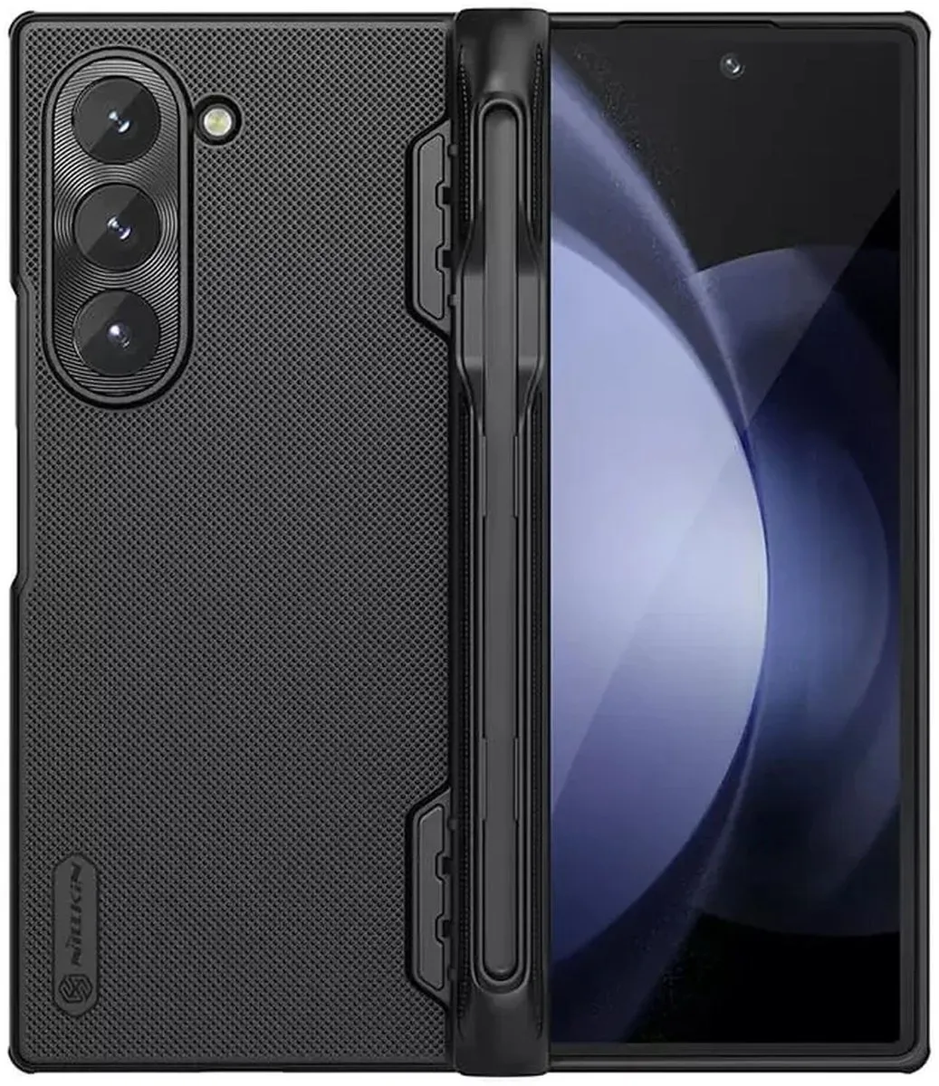 Nillkin Super Frosted Shield Hoesje Zwart - Samsung Galaxy Z Fold6