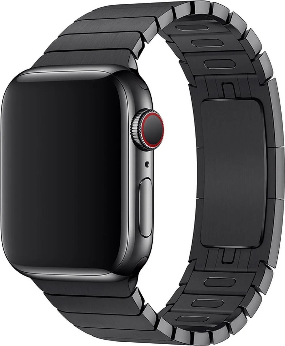 Apple Steel Link Band M/L Apple Watch 38-44mm - Zwart