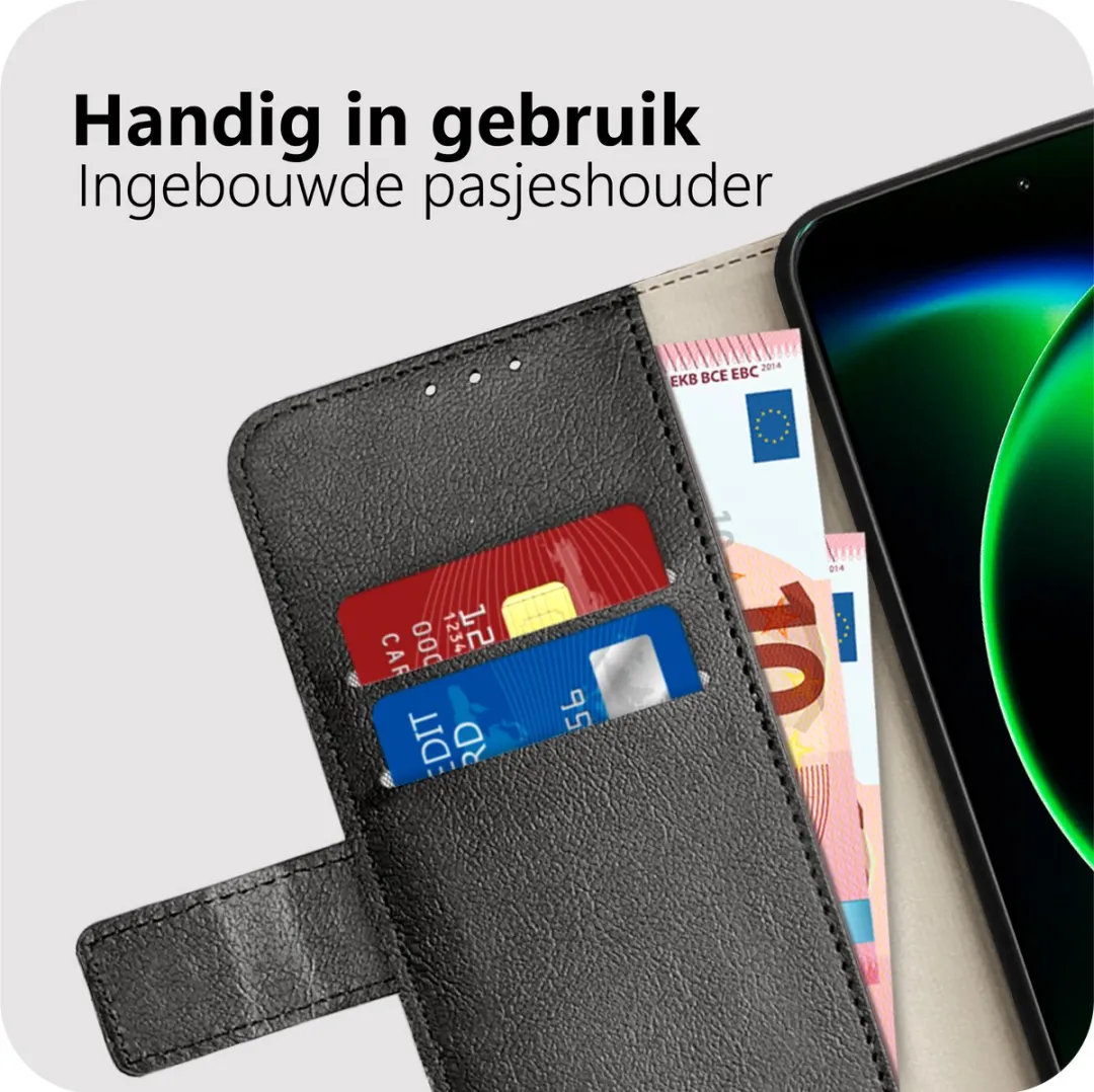 Just in Case Bookcase Classic Hoesje Xiaomi 17 Ultra MXM2896CW1 - Zwart
