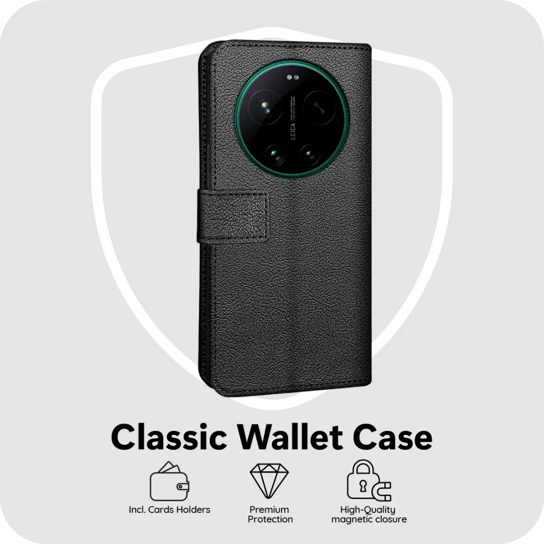 Just in Case Bookcase Classic Hoesje Xiaomi 17 Ultra MXM2896CW1 - Zwart