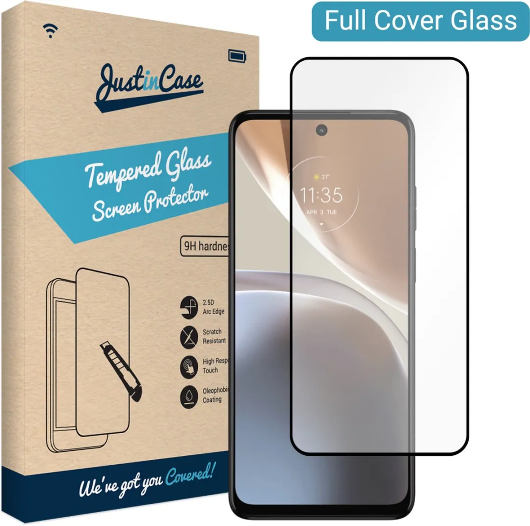 Just in Case Motorola Moto G32 Full Cover Glas Screenprotector