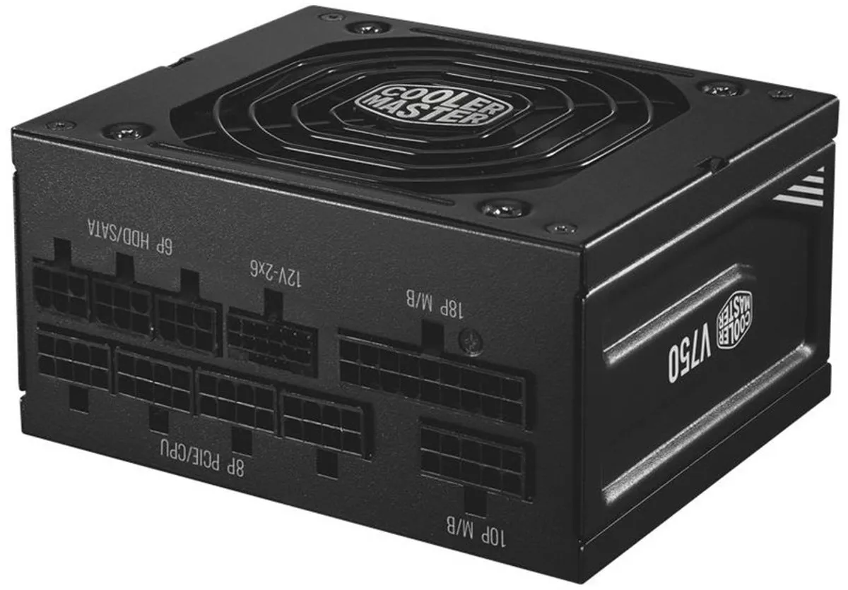 Cooler Master V SFX Gold 750 MPY-7501-SFHAGV-3EEU Voeding - 750W - Zwart