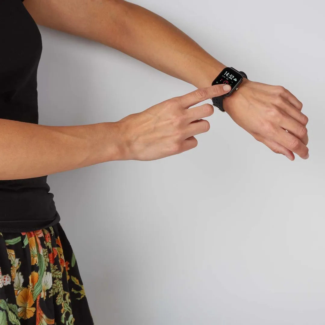 Nedis SmartLife Horloge 1.4" - 120 uur - Zwart
