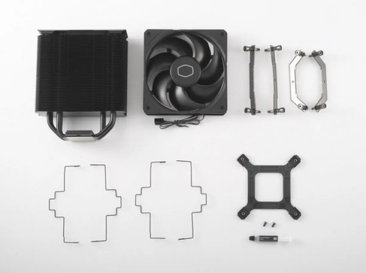 Cooler Master Hyper 212 Black RR-S4KK-25SN-R1 - CPU-koeler - afbeelding 6 van 6