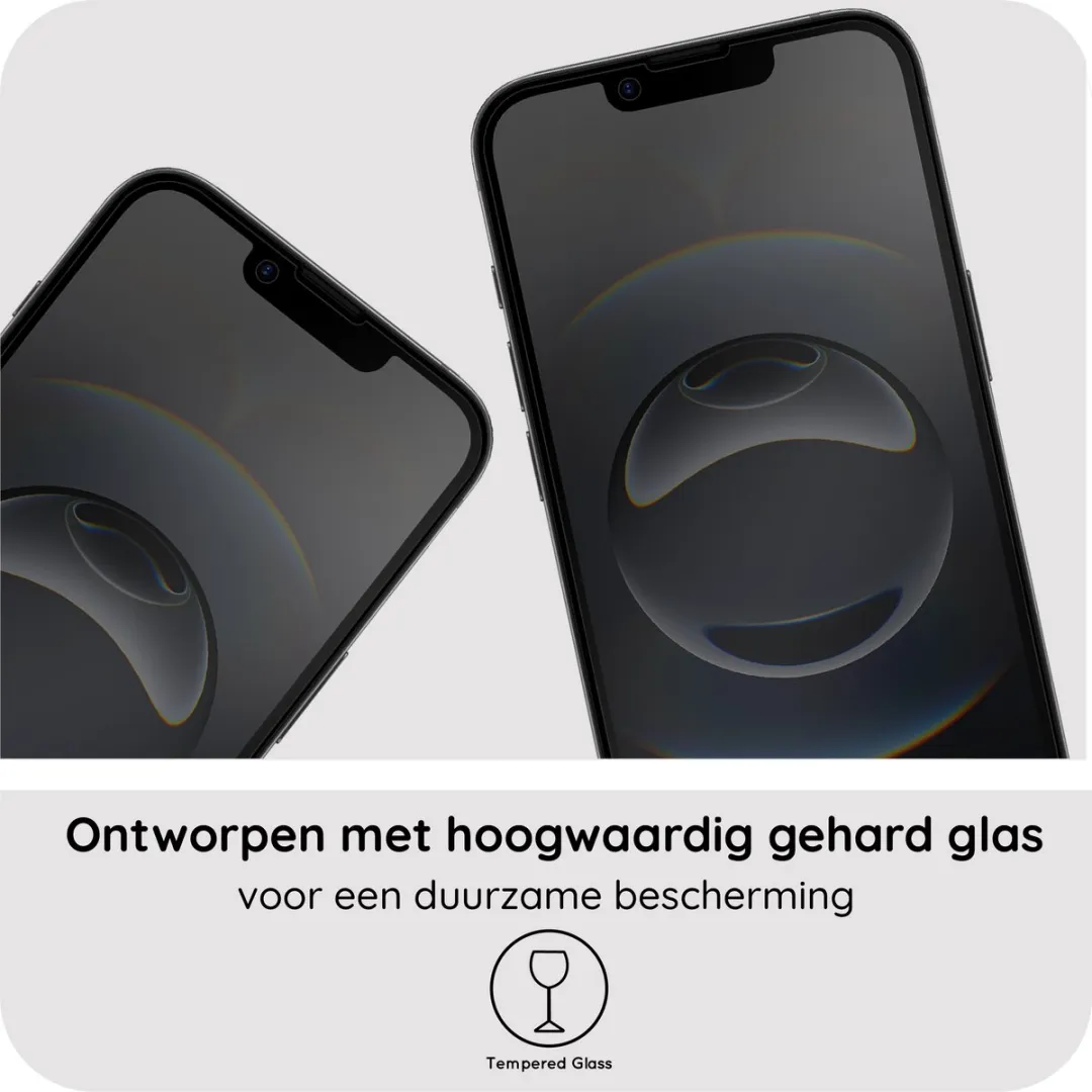 Just in Case Privacy Screenprotector iPhone 17e/16e - Anti-Spy Glas