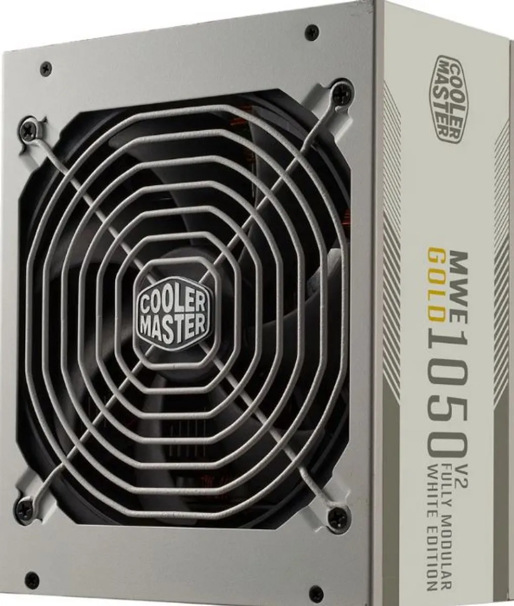Cooler Master MWE Gold 1050 V2 ATX 3.1 Voeding - 1050W - Wit