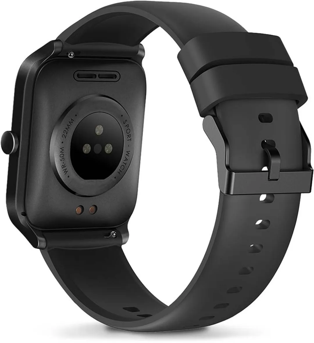 Nedis Smartwatch 40mm - 1.69" - Zwart - afbeelding 6 van 6
