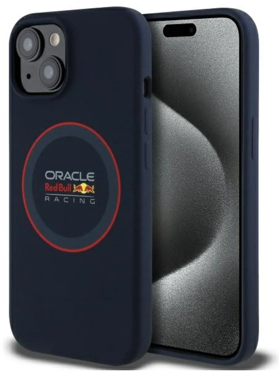 Red Bull Racing iPhone 14 Hoesje - MagSafe - Donkerblauw