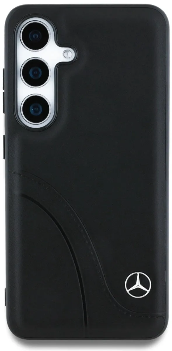 Mercedes Lederen Hoesje Galaxy S25 - Transparent