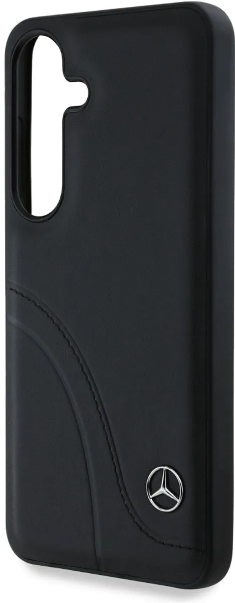Mercedes Lederen Hoesje Galaxy S25 - Transparent