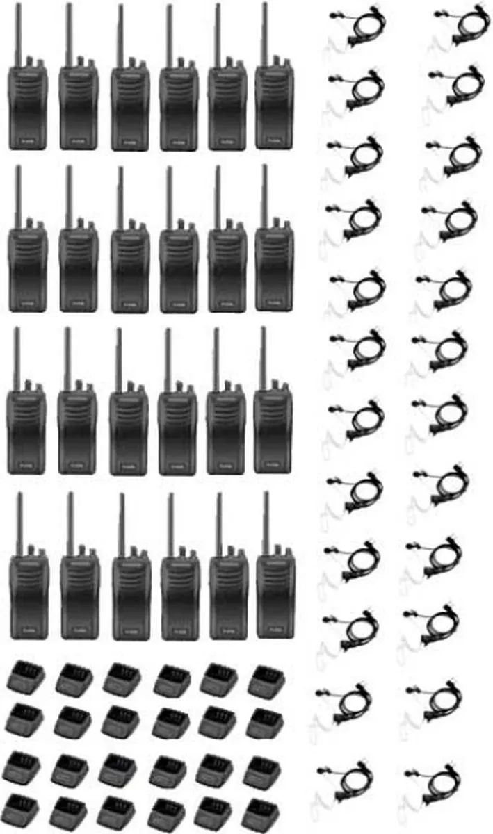 Kenwood TK-3501 PMR446 Set 24 Stuks