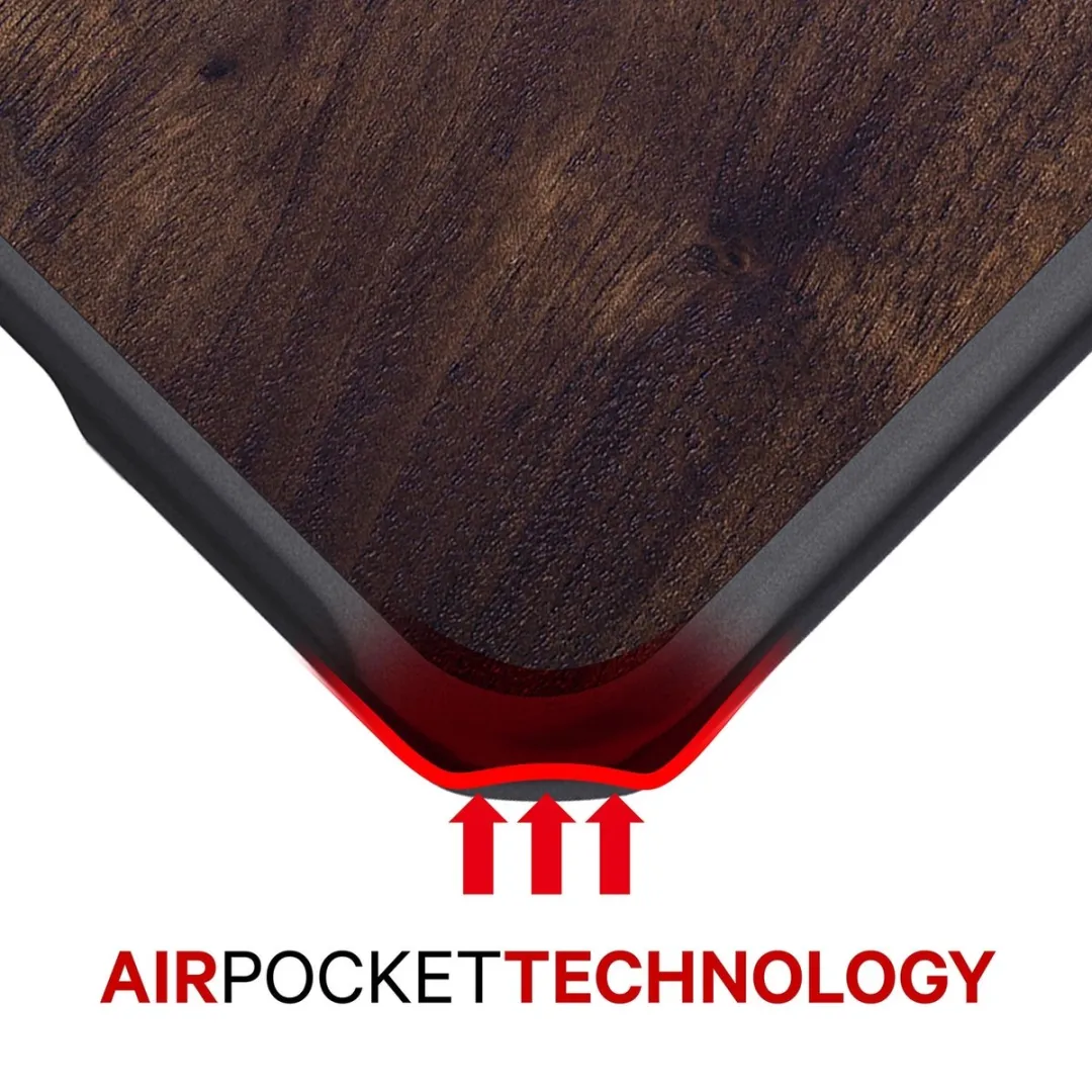 Itskins HybridFusion APXP-HYBFS-WOG1 iPhone XS Max Hoesje - Bruin