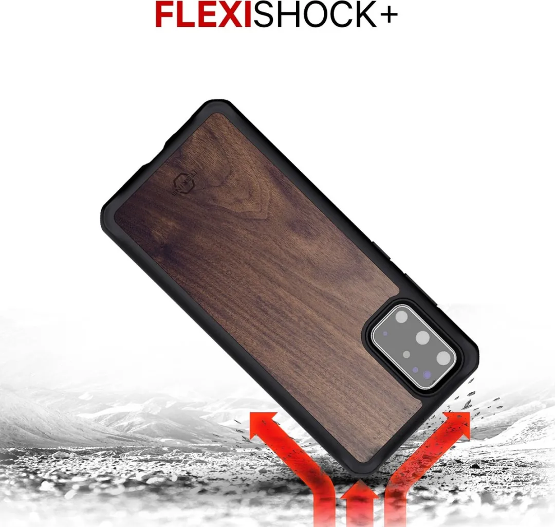 Itskins HybridFusion APXP-HYBFS-WOG1 iPhone XS Max Hoesje - Bruin