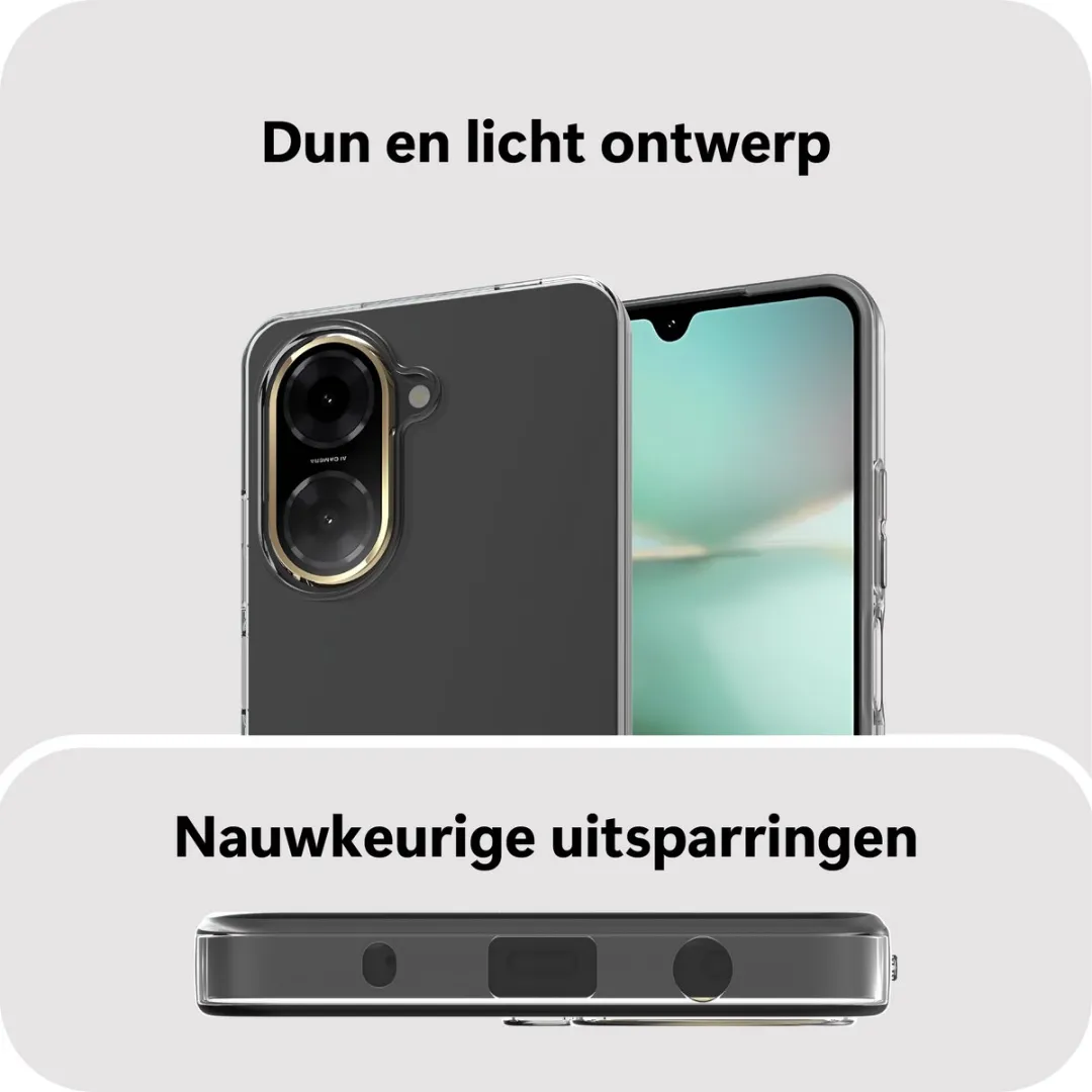 Just in Case Hoesje Xiaomi Redmi A5 Siliconen MXM2798KL0 - Transparant - afbeelding 6 van 6