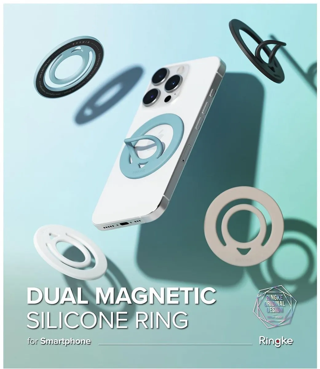 Ringke Magnetische Ringhouder - MagSafe Compatibel - Zwart