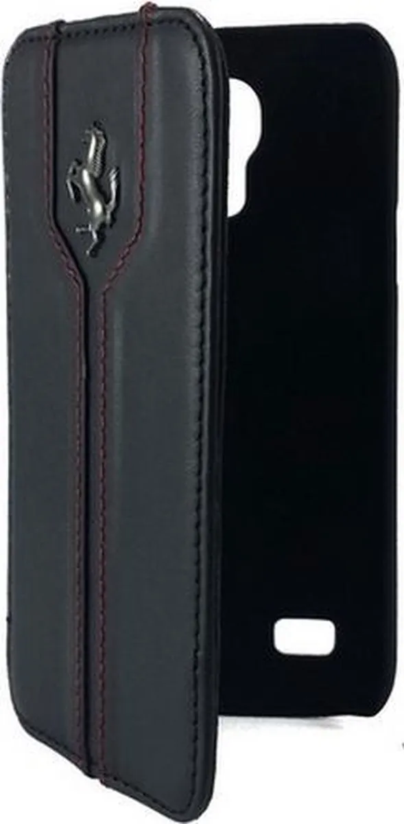Ferrari Monte Carlo Leather BookCase Samsung Galaxy S4 Mini - Zwart