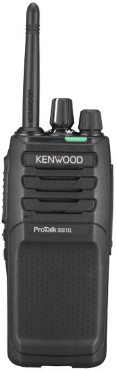 Kenwood TK-3701D Digitale PMR446 Portofoon - 48 Kanalen - Zwart