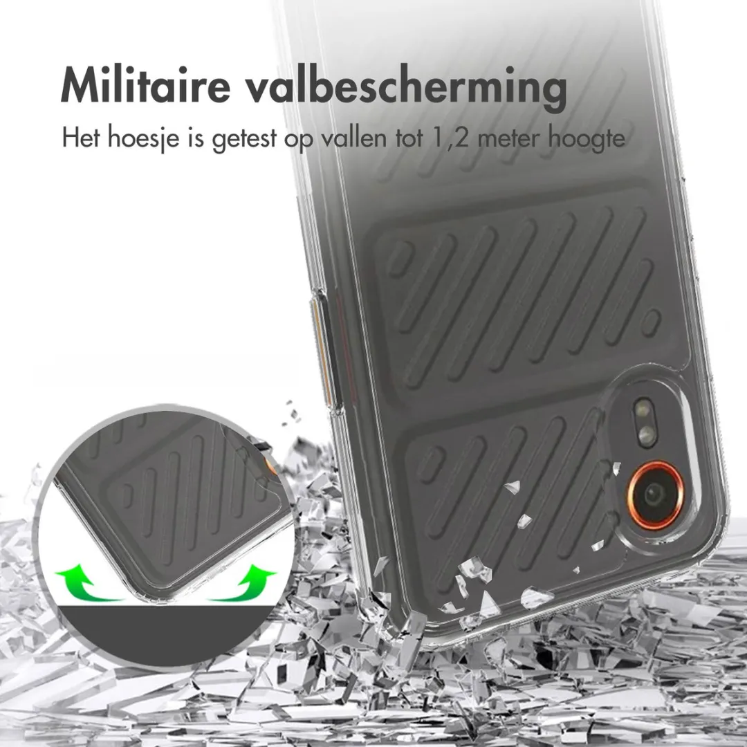 Accezz Xtreme Impact Backcover 2.0 - Samsung Galaxy Xcover 7 - Transparant