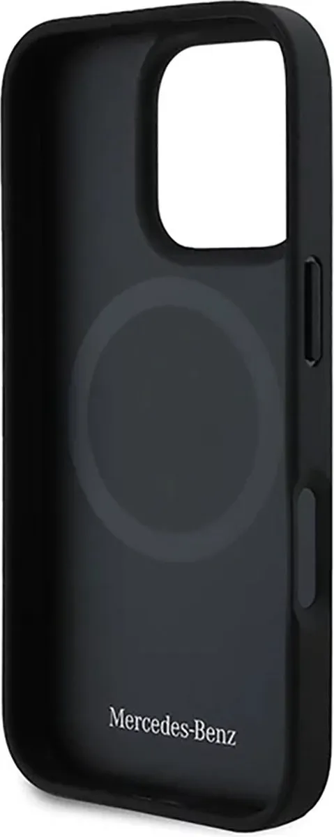 Mercedes-Benz Backcase Hoesje iPhone 16 Pro - Zwart