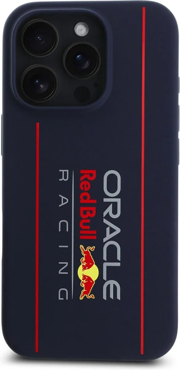 Red Bull Racing iPhone 16 Pro Hoesje - MagSafe - Donkerblauw