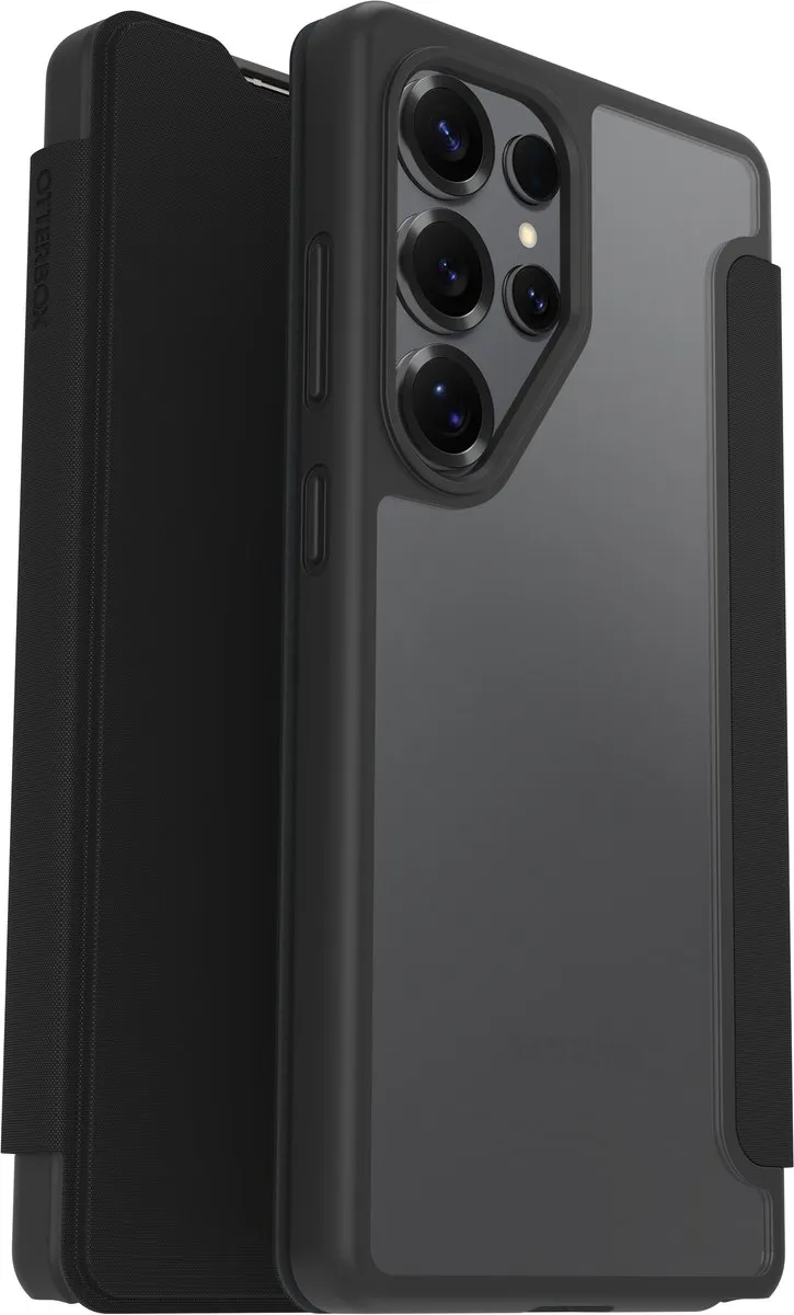 OtterBox React Folio Series 77-97834 Samsung Galaxy S25 Ultra - Transparant/Zwart