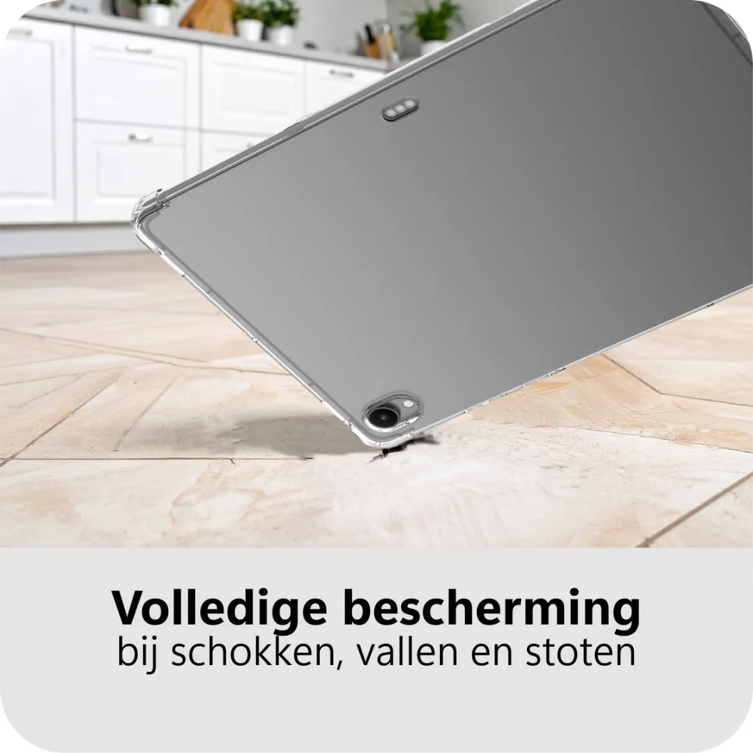 Just in Case TSA2809KL0 Siliconen Hoes - Samsung Galaxy Tab S11 - Transparant