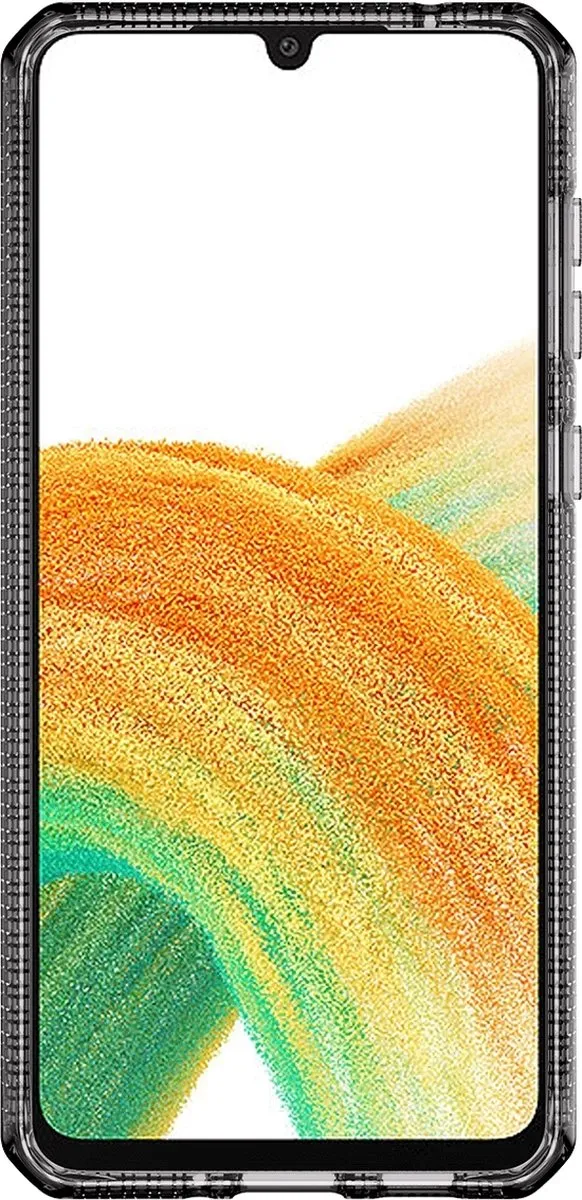 ITSKINS Spectrum Clear Samsung Galaxy A33 Hoesje - Zwart