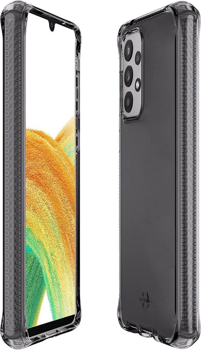 ITSKINS Spectrum Clear Samsung Galaxy A33 Hoesje - Zwart - afbeelding 6 van 6