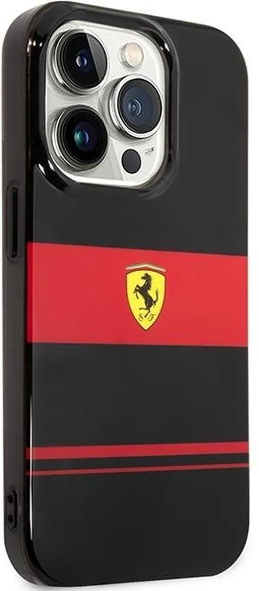 Ferrari iPhone 14 Pro Hardcase - Zwart - MagSafe