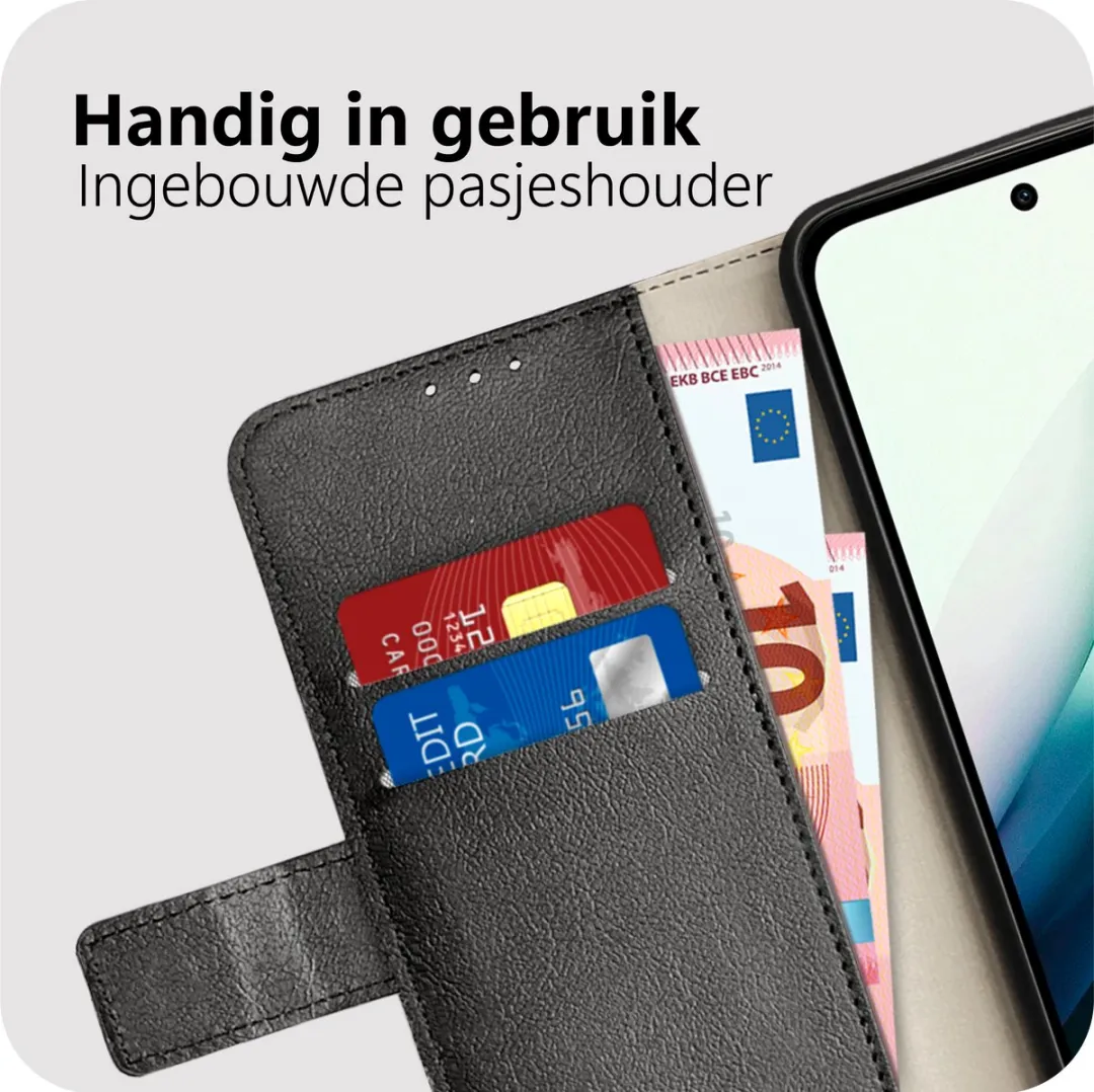 Just in Case Bookcase Classic Hoesje Xiaomi Redmi 15 MXM2820CW1 - Zwart