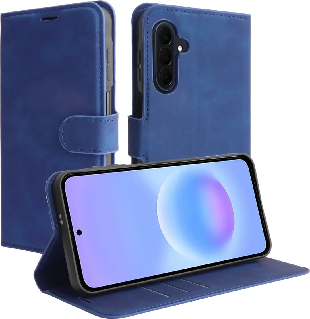 Just in Case Samsung Galaxy A57 Hoesje MSA2871PW7 - Blauw - 4 Pasjes