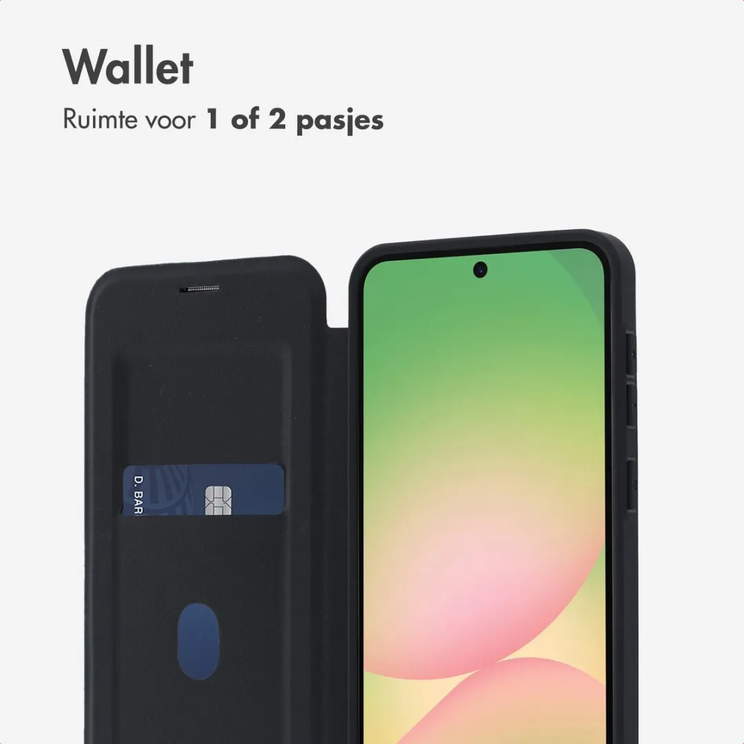 Imoshion Hoesje Samsung Galaxy A57 - Transparant Zwart - MagSafe