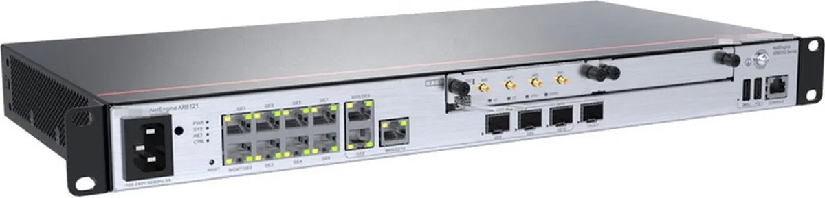 Huawei AR6121E Router 02353TBH-001 - 8x 2.5G LAN - Grijs