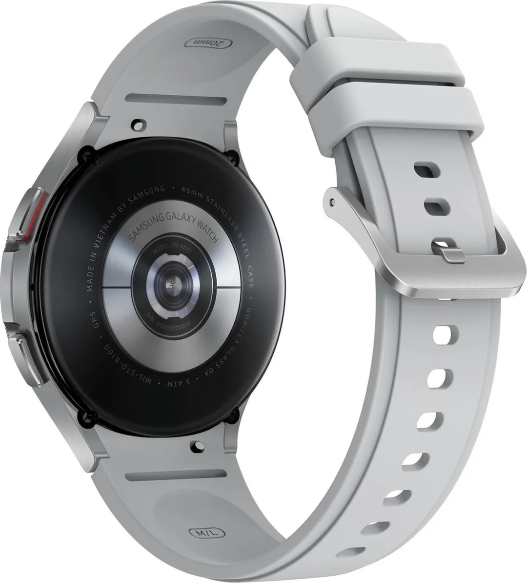 Samsung Galaxy Watch4 Classic 46mm LTE - Zilver - afbeelding 6 van 6