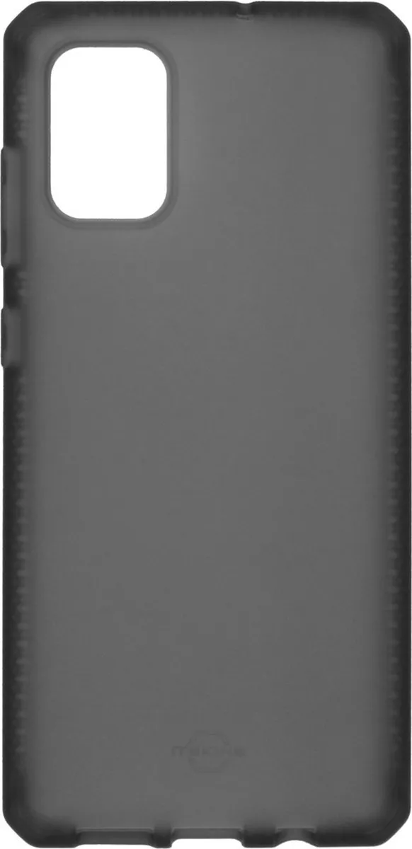 Itskins Spectrum Frost Cover Samsung Galaxy A71 SG71-SPMFR-BLCK - Zwart