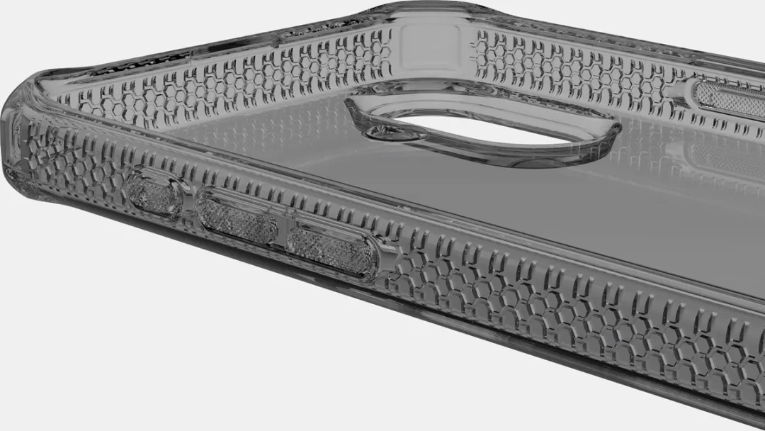ITSKINS iPhone 16 Hoesje Level 2 SpectrumClear Smoke - Zwart