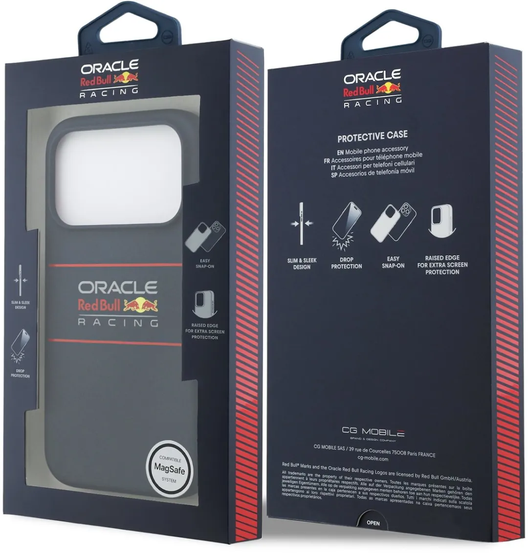Red Bull Racing Silicone Hoesje iPhone 17 Pro Max - MagSafe - Donkerblauw