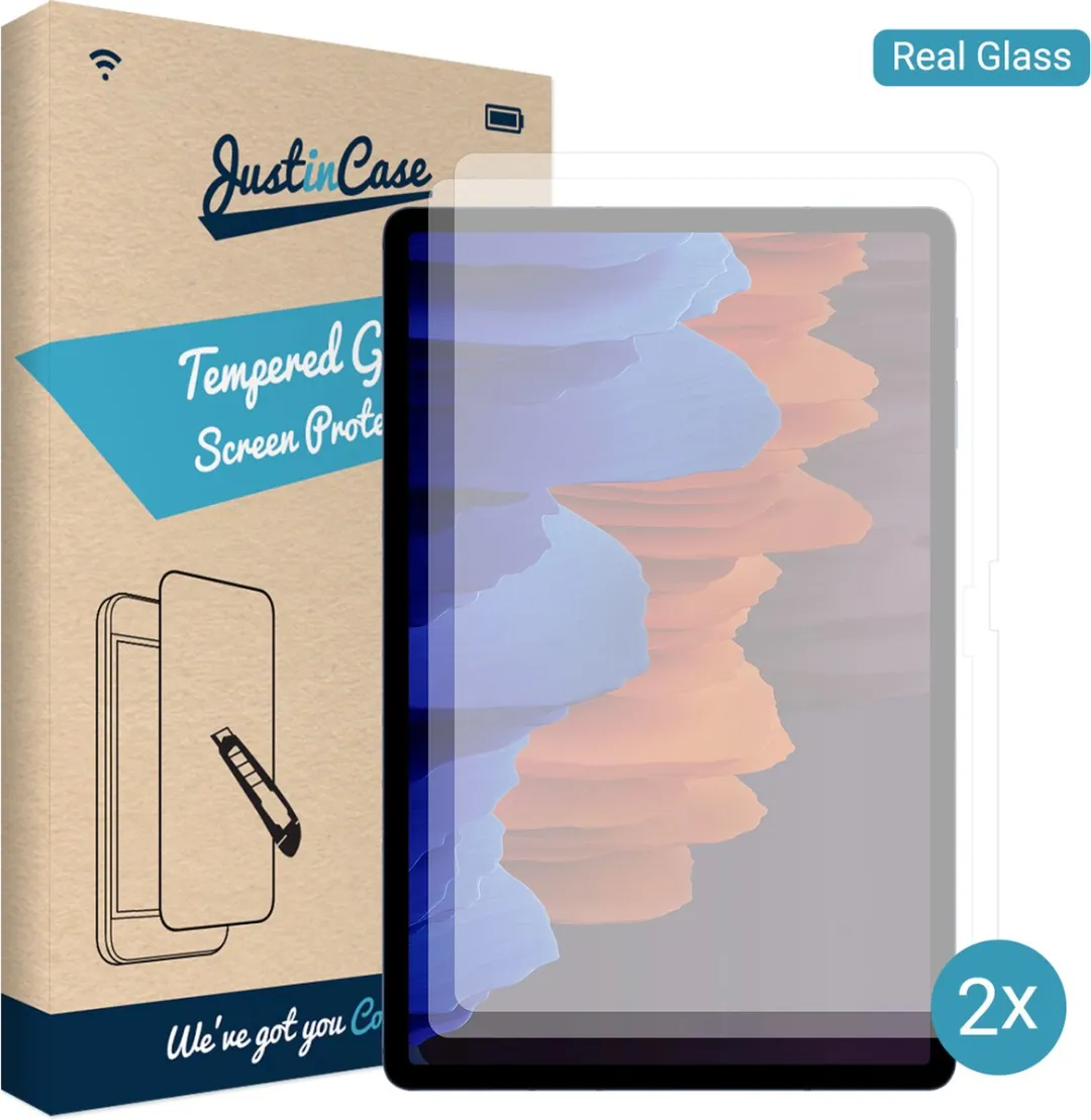 Just in Case Samsung Galaxy Tab S7+ Screenprotector Glas