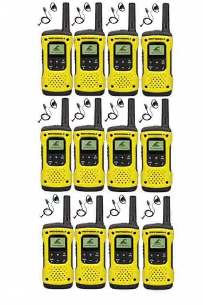 Motorola TLKR T92 H2O Portofoons - 12 Stuks - Geel