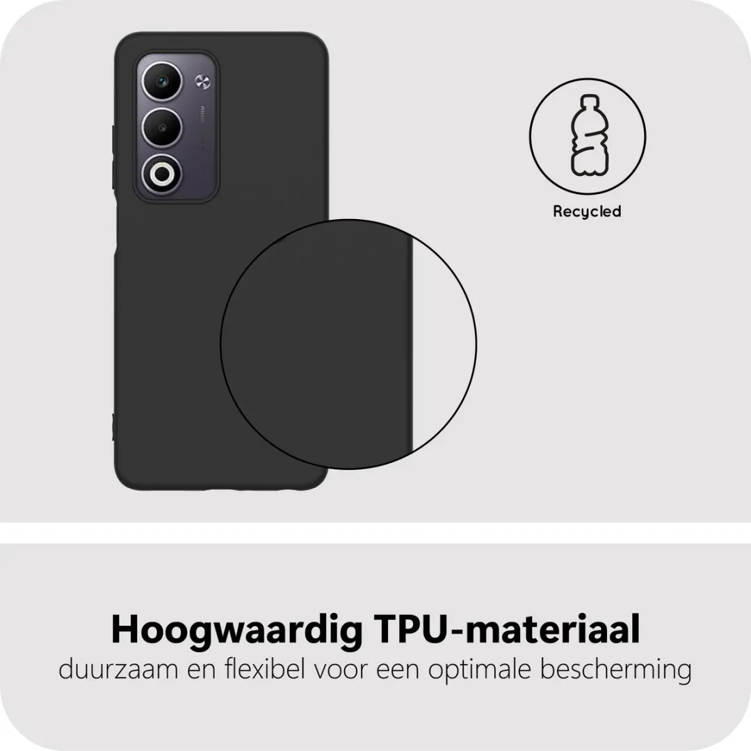 Just in Case Oppo A5M Hoesje Siliconen MOO2803KL1 - Zwart