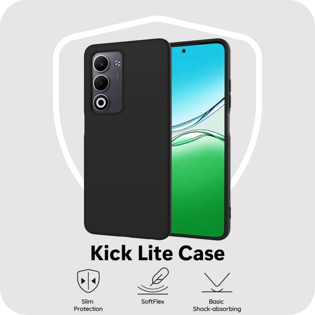 Just in Case Oppo A5M Hoesje Siliconen MOO2803KL1 - Zwart