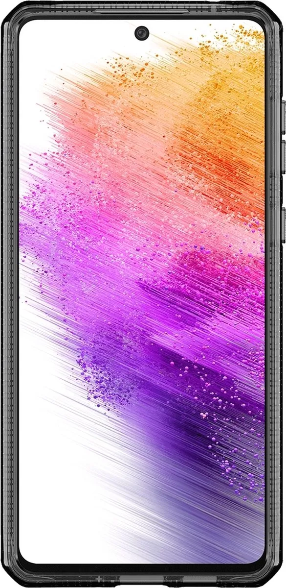 Itskins Galaxy A73 Hoesje TPU - Schokbestendig - Zwart SG73-SPECM-SMOK