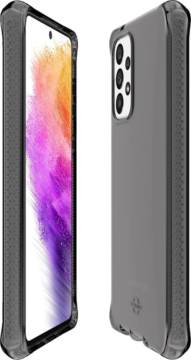 Itskins Galaxy A73 Hoesje TPU - Schokbestendig - Zwart SG73-SPECM-SMOK - afbeelding 6 van 6
