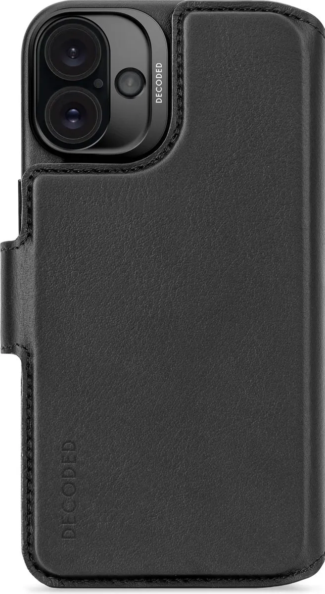 Decoded D25IPO16PLDW5BK Wallet Case iPhone 16 Plus