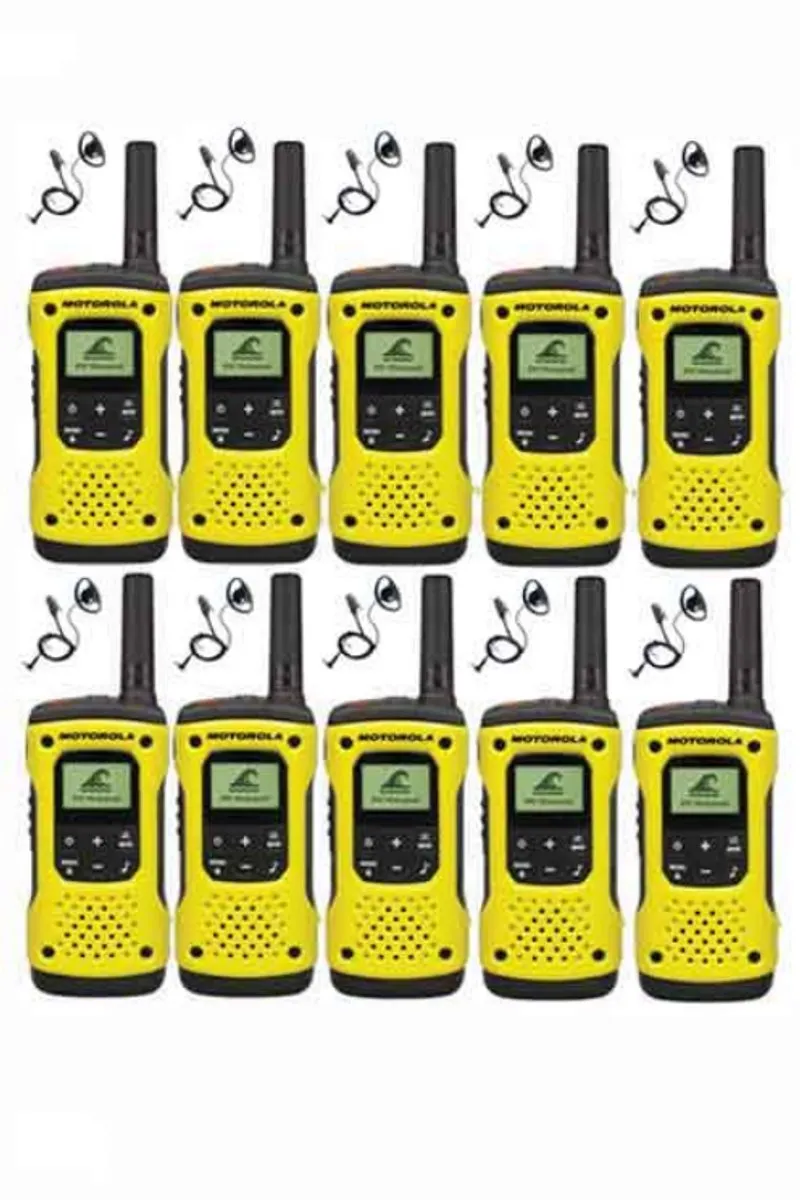 Motorola TLKR T92 H2O Portofoons - 10 Stuks - Geel